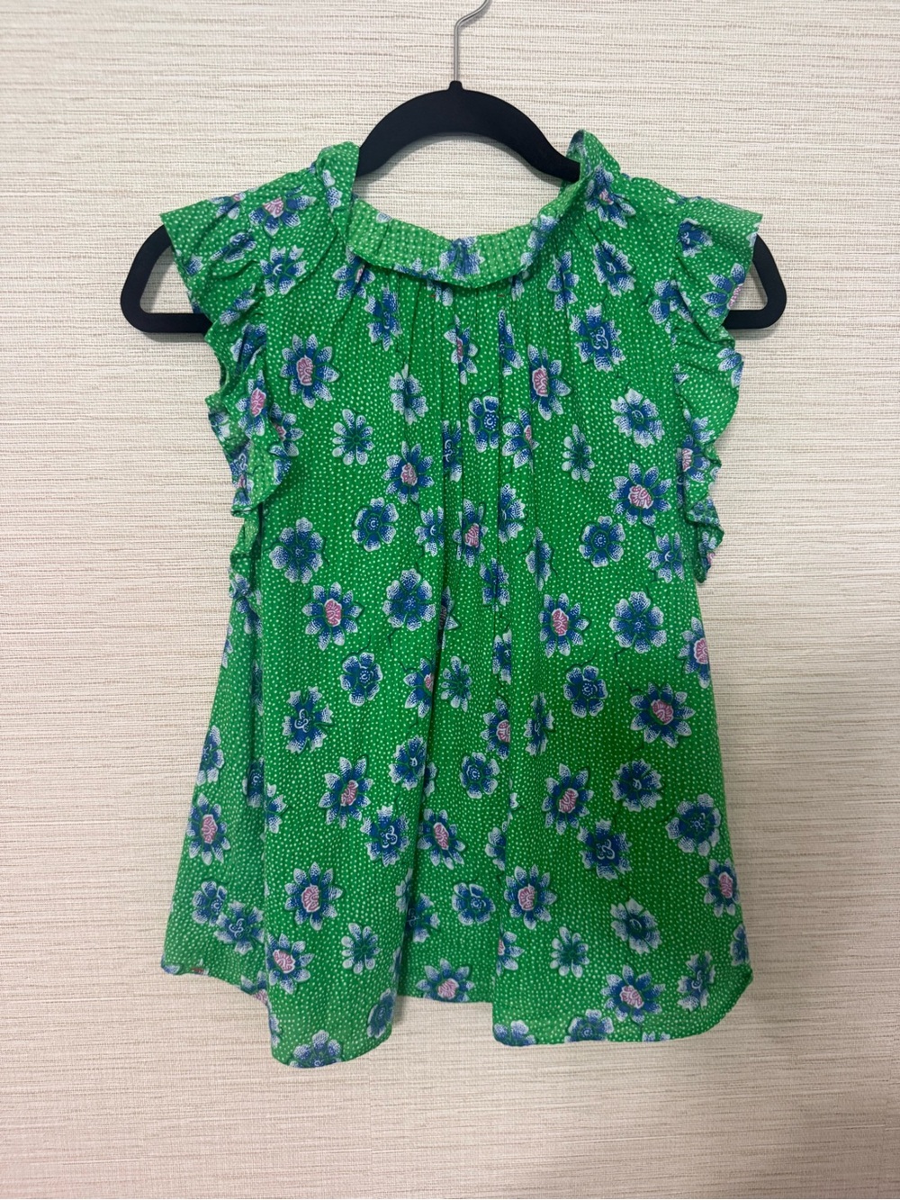 XiRENA Green Floral Ruffle Sleeve Camisole - Picture 2 of 4